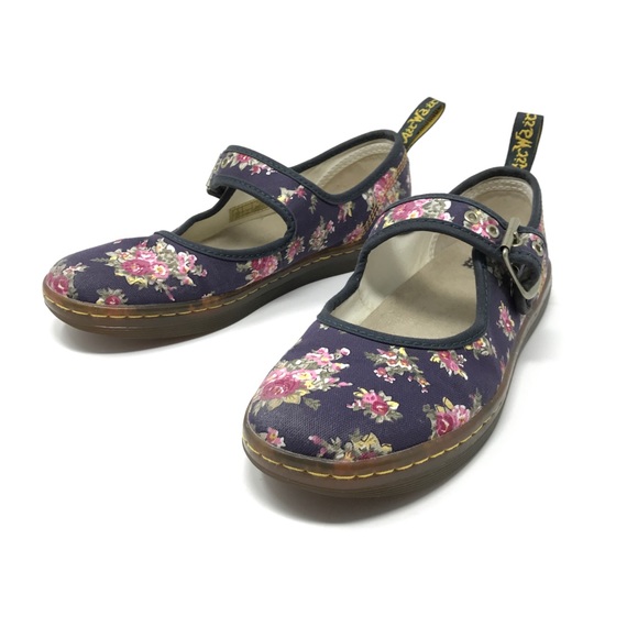 doc martens canvas mary janes